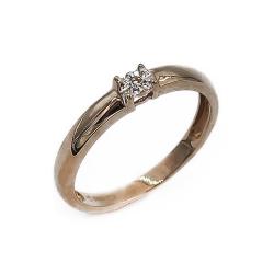 Tuotekuva Kultainen timanttisormus 0.01ct 16 Oy Perkko