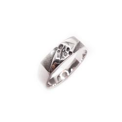 Tuotekuva Hopeinen kantasormus 22mm v.-90