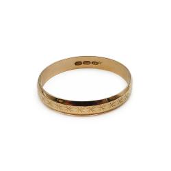 Tuotekuva 18K Kultainen timanttileikattu kihlasormus 21mm
