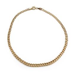 Tuotekuva Kultainen panssari ranneketju 21cm lev.3mm