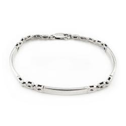 Tuotekuva Hopeinen ranneketju 18.5cm lev.4mm