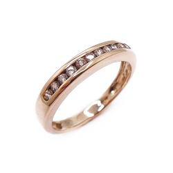 Tuotekuva Kultainen timanttisormus pave 0,11ct 17,5mm