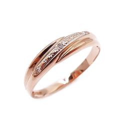 Tuotekuva Kultainen timanttisormus 17,5mm 0,015ct