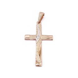 Tuotekuva Kultainen ristiriipus tim.0,005ct  v.-98