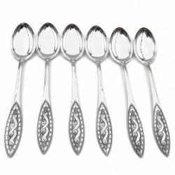 Tuotekuva Hopeiset kahvilusikat 6kpl