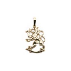 Tuotekuva Kultainen Suomileijonariipus 40mm