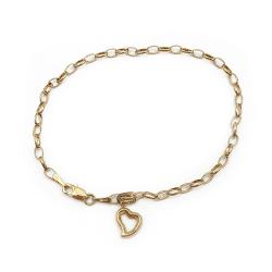 Tuotekuva Sydän rannekoru 18,5cm