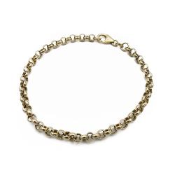 Tuotekuva Kultainen papuranneketju 1.7mm 18,5cm