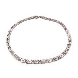 Tuotekuva Hopeinen ässäketju 23cm