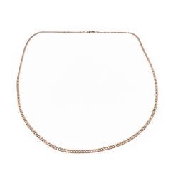 Tuotekuva Kultainen panssariketju umpi 58,5cm