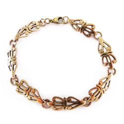 Tuotekuva Kalevalakoru Aurinkoleijona rannekoru, 20,50cm,pronssi