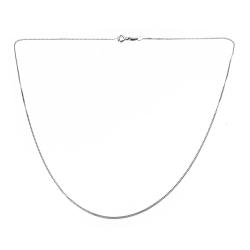 Tuotekuva 0,95mm Valkokultainen pansssaririipusketju 42cm