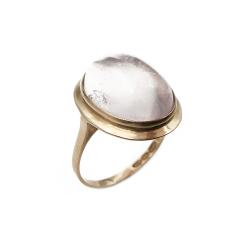 Tuotekuva Vaalea kivellinen sormus 18mm v.-57