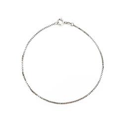 Tuotekuva Valkokultainen venetsia ranneketju 18,5cm