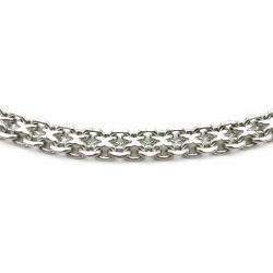 Tuotekuva X-lenkkiketju hopea 42cm lev.5mm