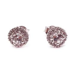 Tuotekuva Kohinoor Valerie timanttikorvakorut valkotopaasit 0,24ct