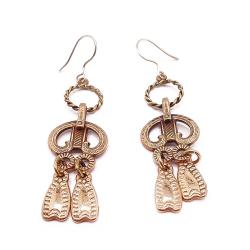 Tuotekuva Kalevala korun Viipurin rinkilä korvakorut