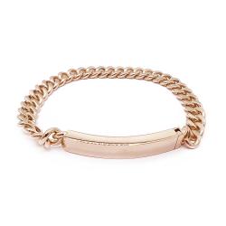 Tuotekuva Kultainen panssariranneketju laatalla umpi v.-97 21cm