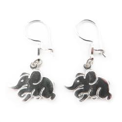 Tuotekuva Hopeiset korvakorut, norsut