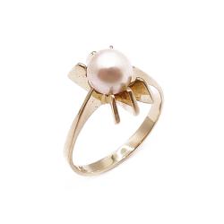 Tuotekuva Kultainen helmisormus 19mm