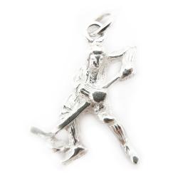 Tuotekuva Hopeinen jääkiekkoilija riipus