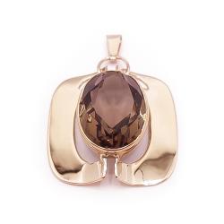 Tuotekuva Kultainen savukvartsi riipus