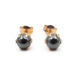 Tuotekuva Kultaiset hematiittikorvakorut