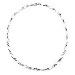 Tuotekuva Hopeinen avo-lenkki kaulaketju 45cm