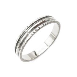 Tuotekuva Valkokultainen timanttileikattu sormus 19mm