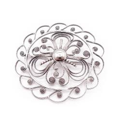 Tuotekuva Hopeinen filigraani rintaneula v.1960