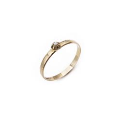 Tuotekuva Kukkaistutettu timanttisormus 0,01ct 21,5mm