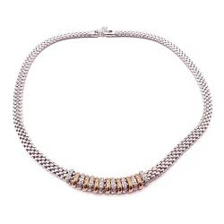 Tuotekuva 18k Fope valkokultainen kääty 0,30ct TW/VS 42cm