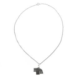 Tuotekuva Hopea kaulakoru lintu 42cm ketjussa