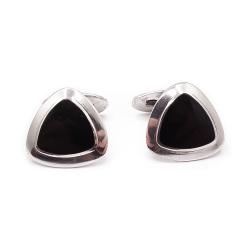 Tuotekuva Hopeiset kalvosinnapit musta v.-58