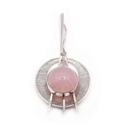 Tuotekuva Hopeinen riipus ruusukvartsi v.-61