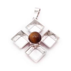 Tuotekuva Hopeinen tiikerinsilmä riipus