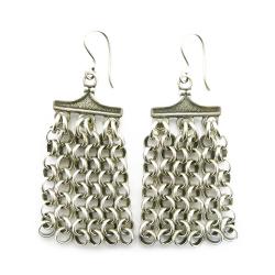 Tuotekuva Kalevala Koru Hämäläinen juhlakääty korvakorut hopea v.-96