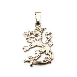 Tuotekuva Kultainen Suomileijona riipus