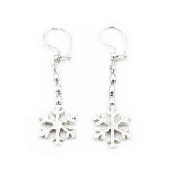 Tuotekuva Lumihiutale koukkukorvakorut