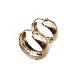 Tuotekuva Kultaiset renkaat 6x16mm, saranalla