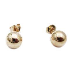 Tuotekuva Kultaiset pallo korvakorut 5mm