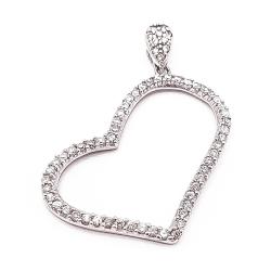 Tuotekuva Hopeinen sydänriipus cz