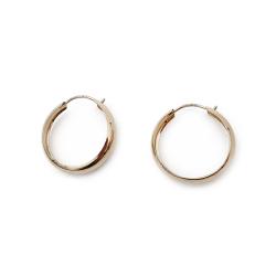 Tuotekuva kultainen korvarenkaat VR