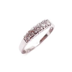 Tuotekuva 18k valkokultainen timanttisormus 0,25ct v.-90