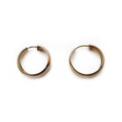 Tuotekuva kultaiset rengaskorvakorut