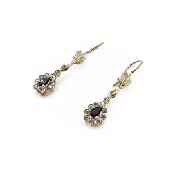 Tuotekuva Koukkukorvakorut mustakivi kirk.cz.