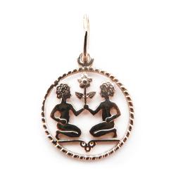 Tuotekuva Kultainen riipus, kaksoset