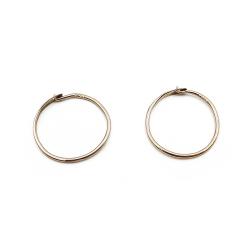 Tuotekuva 18K kultaiset renkaat korvakorut