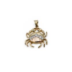 Tuotekuva 18k rapuriipus sin/kirk.kivet HJ