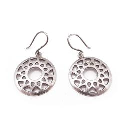 Tuotekuva Inarin hopea Aurinko korvakorut